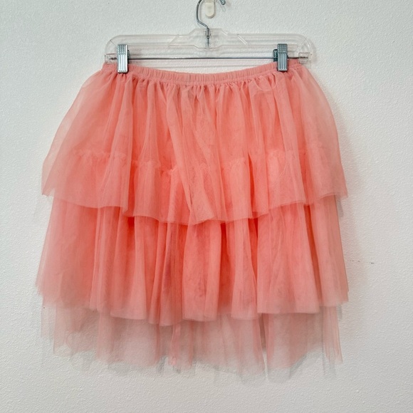 Free People Carrie Tulle Halfslip Pink S - Picture 4 of 8